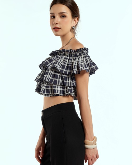 Sixdo SIXDO G-B&amp;W Stripe Woven for Women